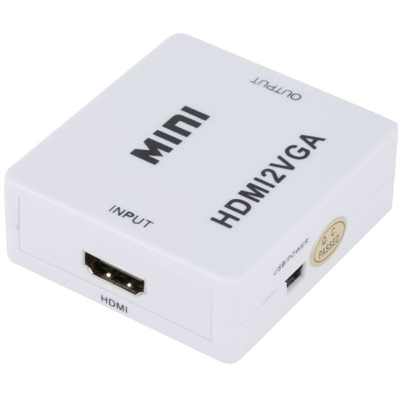 Convertitore video Full HD1080P da HDMI a VGA+Audio Convertitore video Full HD1080P da HDMI a VGA+Audio